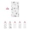 Smarty Had A Party White with Silver Paint Splatter Paper Dinner Napkins 600 Napkins, 600PK 2192-CASE - alternate 7