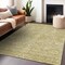 Homeroots 9' X 12' Tan And Beige Floral Washable Indoor Outdoor Area Rug 603459 - alternate 8