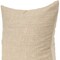 Homeroots 22" Beige Cotton Blend Throw Pillow Cover with Texture 608201 - alternate 5