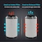 Ipower HealSmart 6 Inch Air Carbon Filter 6in Premium Australian Virgin Charcoal Smelliness Control, Fit w GLFILT6MHOOKBLK - alternate 3