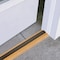 M-D Building Products 3-3/4 in. x 3/4 in. x 36 in. Oak Aluminum and Vinyl Heavy-Duty Low-Profile Threshold 43151 - alternate 4