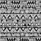 Homeroots 9' X 12' Black And Ivory Southwestern Washable Indoor Outdoor Area Rug 594152 - alternate 5