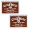 Ready 2 Learn Jumbo Washable Stamp Pad, Brown, 6.2inL x 4.1inW, 2PK CE10032 - alternate 1