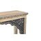 Homeroots 56" Natural and Black Solid Wood Distressed Console Table With Shelf 565173 - alternate 7