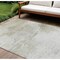 Homeroots 10' X 14' Ivory Beige And Taupe Abstract Washable Indoor Outdoor Area Rug 577720 - alternate 1