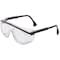 Uvex Astrospec OTG 3001, Safety Glasses, Anti-Fog & Anti-Scratch, Clear Lens, Gunmetal Frame, Frameless S2500 - alternate 1