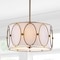 Jonathan Y Violetta 3-Light 19" Metal LED Pendant, Gold/White JYL9008A - alternate 7