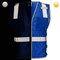 Dome75 Hi-Vis Safety Vest 2X/3X Class Non-ANSI/Enhanced Visibility , Zipper 2 Pockets, 1 Mic Tab DV1281 - alternate 3
