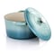 Crock-Pot Artisan 2 Piece 7 Quarts Enamled Cast Iron Dutch Oven in Aqua Blue 124961.02 - alternate 8