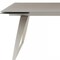Homeroots 94" Gray Glass And Metal Self-Storing Leaf Sled Base Dining Table 487360 - alternate 7
