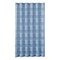 Homeroots Blue Striped Polyester Embroidered Shower Curtain 399742 - alternate 1