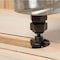 Powertec Slab Flattening Router Bit - 2+2 Flute Carbide Inserts with 1/4in Shank, 1-3/8in Cutting Diameter 73054N - alternate 6