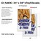 Signmission Chicken Tenders And Fries, Vinyl Decals Only 24 Inch x 36 Inch, Vinyl Decal, 2PK DSB-2436-2PACK-Chicken Tenders And Fries - alternate 2