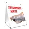 Signmission Transmission Service, 36 Inch x 24 Inch A-frame Yard Sign, Plastic Sign SBC-2436-Transmission Service - alternate 1