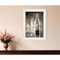 Homeroots Moody Gray Wine Glass Still Life 1 White Framed Print Wall Art 404647 - alternate 4