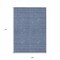 Homeroots 9' X 12' Navy Blue And Ivory Geometric Washable Indoor Outdoor Area Rug 595665 - alternate 6