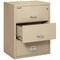 Fireking 25-3/16" W 3 Drawer Fire-Resistant Lateral File Cabinet, Parchment, Letter/Legal 3-3122-CPA - alternate 3