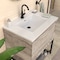 Whitehaus Collection 31 in Countertop Vanity Sink with Integrated Rectangular Bowl, Single Faucet Drilling and Overflow WHCS3122-1H - alternate 6