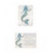 Homeroots Set Of Two Two Mermaids 1 White Framed Print Wall Art, 2PK 408007 - alternate 1