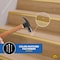 M-D Building Products Building Products 1-1/8'' X 1-1/8'' X 36'' Satin Brass Aluminum Stair Edging w/ Screw Nails 79020 - alternate 5