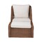 Bali & Pari Derris Bohemian Peanut Brown Braided Rattan 2-Piece Arm Chair and Footstool Set 256-14077-14076-ZORO - alternate 8