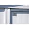 Arrow Classic 14 x 12 x 7 ft Flute Grey Steel Storage Shed CLG1412FG - alternate 7