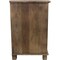 Homeroots 28" Distressed Brown Three Drawer Solid Wood Nightstand 569604 - alternate 7