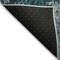 Homeroots 9' X 12' Teal Blue Aqua And Gray Abstract Washable Indoor Outdoor Area Rug 577251 - alternate 5