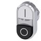 Siemens Twin pushbutton, 22 mm, round, metal, shiny, white: I, black: O 3SU1050-3BB61-0AK0-ZY19 - alternate 1