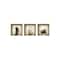 Homeroots Set of Three Hag Faux Niche 3D Peel and Stick Wall Decals, 3PK 565394 - alternate 1