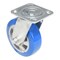 Vestil Polyurethane Precision Ball Bearing Swivel Caster 6 In. x 2 In. 661 lb Blue/Gray CST-PB-6X2PUA-S - alternate 4