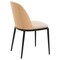 Leisuremod 82.7 in W, 29.5 in L, Manufactured Wood/Steel/Velvet, Natural Wood/Brown TT84-CNW18-BR - alternate 8