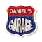 Signmission Daniel's Garage, 6 Inch X 6 Inch, Plastic Sign SHI-P-6-383-DANIEL - alternate 1