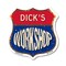 Signmission Dick's Workshop, 18 Inch X 18 Inch, Plastic Sign SHI-P-18-489-DICK - alternate 1