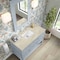James Martin Vanities Breckenridge 48" Single Vanity, Serenity Blue, w/ 3 CM Tajnar Eclos Top 330-V48-SRB-3TJR - alternate 7