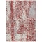 Homeroots 10' X 14' Burgundy And Ivory Abstract Washable Indoor Outdoor Area Rug 612946 - alternate 8