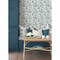 A-Street Prints Beach Rose Teal Floral Fruits Wallpaper 4172-27494 - alternate 4