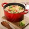 Crock Pot 3 Quart Enameled Cast Iron Dutch Oven With Borosilicate Lid in Red 750123696M - alternate 7