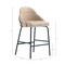Manhattan Comfort Gracie Counter Stool  in Tan and Black CS019-BTN - alternate 5