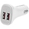 Startech.Com Dual Port USB Car Charger - 24W / 4.8A USB2PCARWHS - alternate 1