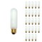 Bulbrite 60W Dimmable Frost T10 Incandescent Light Bulbs, Medium E26 Base, 2700K, 25PK 861212 - alternate 1