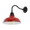 Jonathan Y Aurora 12.3 in. 1-Light Farmhouse Industrial Iron LED Gooseneck Arm Outdoor Sconce, Red JYL7613E - alternate 7