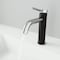 Vigo Madison Single Handle Single-Hole Bathroom Faucet in Chrome and Carbon Fiber VG01044CH - alternate 6