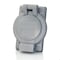 Leviton Box Cover, Gray, 4.6875 in H WP1-G - alternate 1
