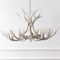 Jonathan Y Eldora 33" 6-Light Rustic Farmhouse Adjustable Resin Antler LED Chandelier, Beige JYL6318B - alternate 7