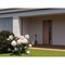 Vdomdoors Front Exterior Prehung Steel Door Ronex1033 Teak 96 Entry Metal Modern Painted W36xH96 Right hand RONEX1033EXD-OAK-W36xH96-RH-I - alternate 5