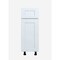 Cambridge Everest 15 in. W x 24 in. D x 34.5 in. H Ready to Assemble Shaker Base Kitchen Cabinet in White SA-B15-SW-KIT - alternate 1