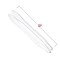 Smarty Had A Party 12" Clear Disposable Plastic Serving Tongs (48 Tongs), 48PK 4542-CASE - alternate 8