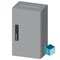 Siemens ALPHA 400 wall-mounted cabinet IP44 Protection class 1 H=500 mm 8GK1122-1KA12 - alternate 3