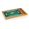 Picnic Time Family Of Brands NFL Philadelphia Eagles - Football Field - Icon Glass Top Cutting Board & Knife Set 910-00-505-244-2 - alternate 1